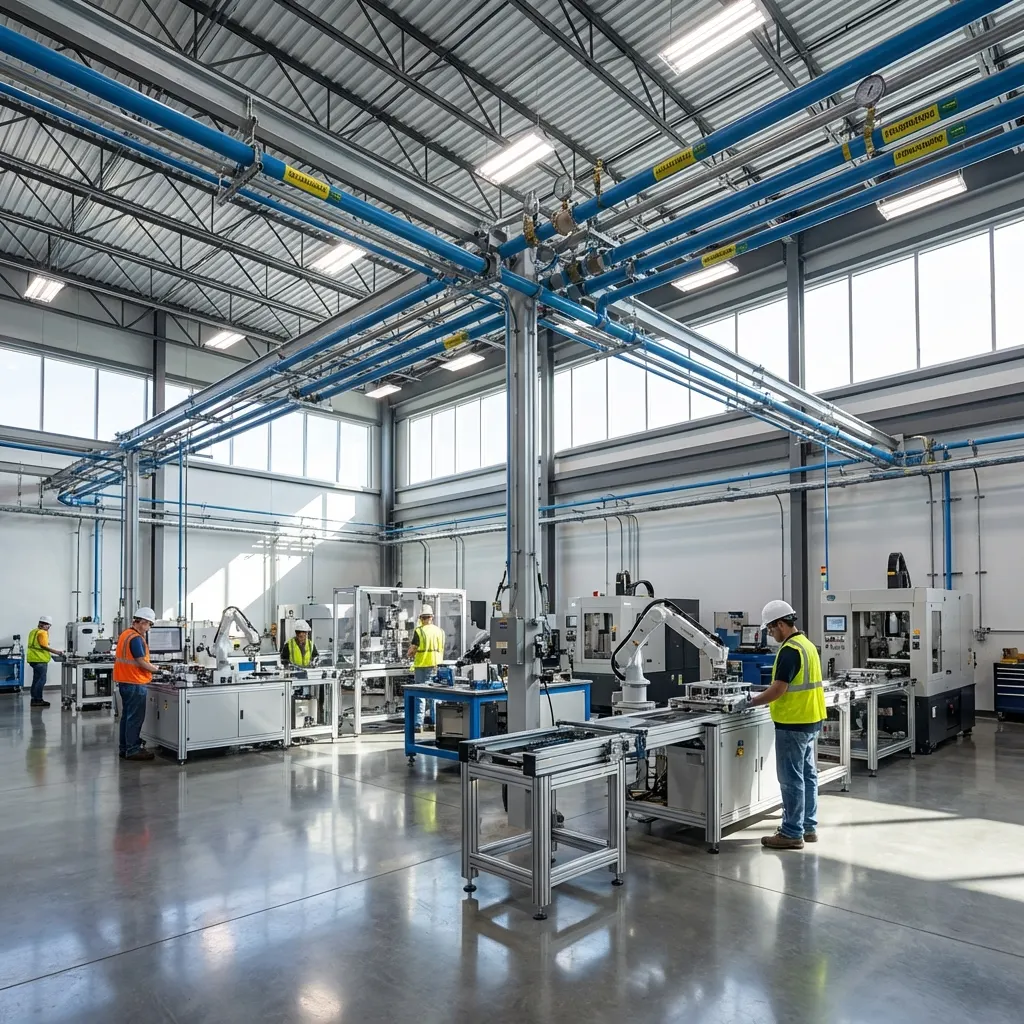 Industrial Compressed Air Piping